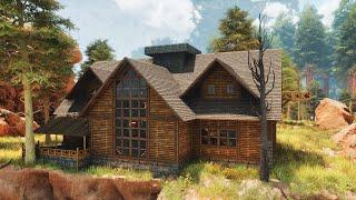 I Built a Log Cabin in ARK Survival Ascended