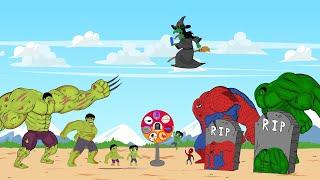 Rescue Evolution of Team HULK Zombie vs Spiderman Returning from the Dead SECRET ? Superhero FUNNY