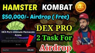 Hamster kombat web3 Dex Airdrop  Hamster kombat dex pro ultimate memecoin arena  Kombat airdrop