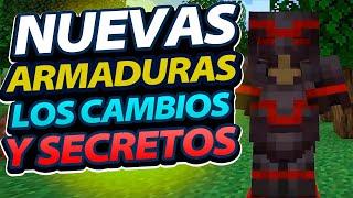 NUEVAS ARMADURAS EN MINECRAFT 1.20  Los cambios y secretos