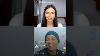 Victor Drija en el Instagram Live de Rosmeri Marval Encuentro Somos tu y yo