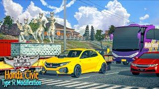Bussid v3.7 Honda Civic Type-R Modification + Download Link  Bus Simulator Indonesia