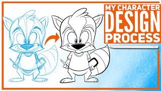 How I Design a Character Making a Mascot For My Channel