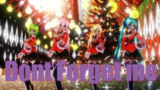 ≡MMD≡ Miku.Lily.Luka.Gumi - Dont forget me  Girls Day 4KUHD60FPS Merry Christmas