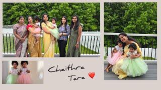 Mini Mother’s day vlog with Twins ️ #chaithratara #twinsisters