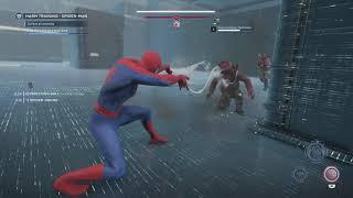 Marvels Avengers Spidermans All Abilities And Combat moves Gameplay