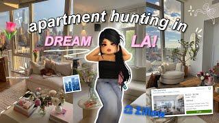 Dream apartment hunting in Los Angeles  bloxburg roleplay  wvoices