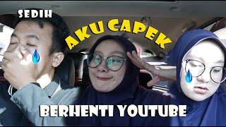 EMEBM  PAMIT DARI  YOUTUBE 1JUTA SUBSCRIBE..? BEGINI REAKSI SUAMI...