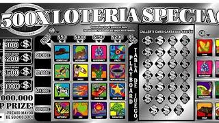 Back to back win  500X Loteria Spectacular