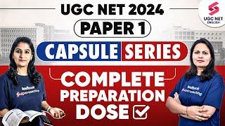 UGC NET PAPER 1 Complete Preparation  UGC NET Paper 1 Syllabus 2024  UGC NET 2024 Preparation