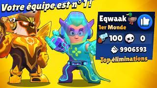  Je JOUE avec EQWAAK le futur 1er MONDE de BRAWL STARS il me montre ses SKINS PRÉFÉRÉS