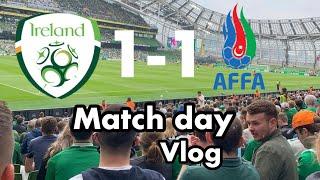 Ireland 1-1 Azerbaijan Matchday Vlog