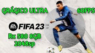 FIFA 23 GRÁFICO NO ULTRA RX 580 8GB 2048SP