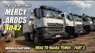 POV driving Mercy AROCS part 2 Muara Teweh