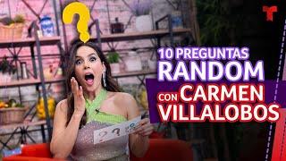 Carmen Villalobos lo confiesa todo sobre Frederik Oldenburg  Telemundo Entretenimiento