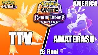 TTV vs Amaterasu - PUCS NA Championship LB Final  Pokemon Unite