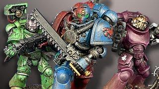 Kitbashing Iron Hands Successors Space Marines For Warhammer40k