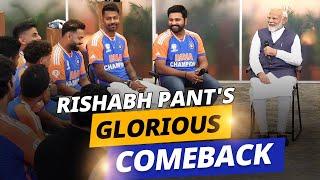 You are a great inspiration... PM Modis praise for Rishabh Pant on recovery from accident