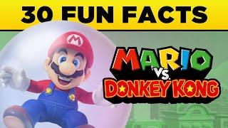 The Mario VS Donkey Kong FACTS you NEED TO KNOW