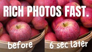 Edit RICH photos FAST Fujifilm jpeg colors showcased