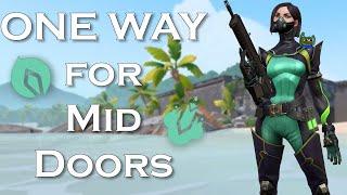 LEARN THIS PRO TSM FTX Hazed ONE WAY FOR MID DOORS ON BREEZE  VALORANT ABILITIES