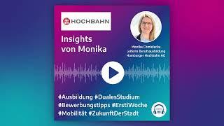 Traumberuf Podcast HOCHBAHN-Insights zur Ausbildung von Monika