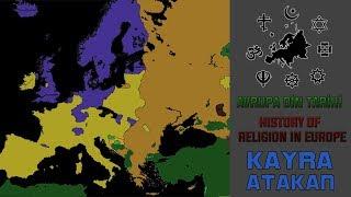 History of Religion in Europe 0-2019 Avrupa Din Tarihi