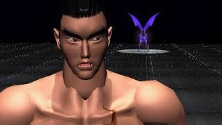 Tekken 2 - Kazuya Mishima Ending Remastered in 1080p using AI Machine Learning