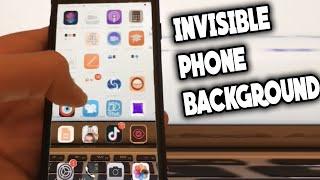 How to make an invisible background on ios to impress your friends 