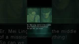 Mei Ling Returns Easter Egg Metal Gear Solid 2