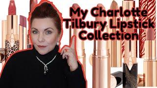 Swatching My Entire Charlotte Tilbury Lipstick Collection  Try-On & Review