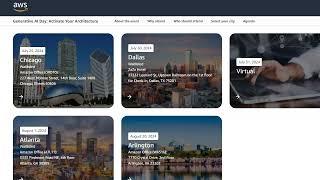 AWS Is Hosting Generative AI Day Events Virtually and Several Cities