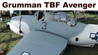 Grumman TBF Avenger walk around giant super scale RC aircraft 2019