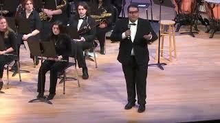 Miguel Ledezma Conducts the University of Puget Sound Wind Ensemble