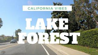 4k Scenic Views Of Lake Forest  Exploring Orange County California  California Vibes