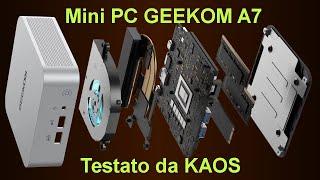 #566 MINI PC A7 ultima generazione SMONTIAMOLO E PROVIAMOLO Ryzen 9