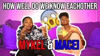 HOW WELL DO WE KNOW EACH OTHER  MACEI & MYKEL