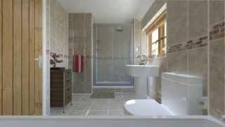 Bathroom 3D visual - 3DS Max Design and Mental Ray