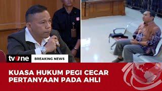 Tensi Tinggi Suasana Sidang Praperadilan Kala Tim Hukum Pegi Setiawan Bertanya Pada Ahli  tvOne