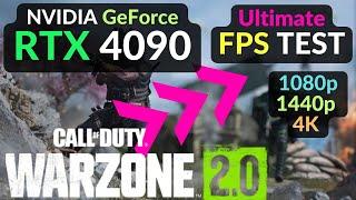 RTX 4090 CoD Warzone 2.0 ALL SETTINGS TESTED 1080p 1440p 4K
