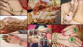 Bridal Hand Jewellery Designs for Girls 2020
