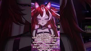 What chat hears when I talk about myself p #anime #catgirl #vtuber #fyp