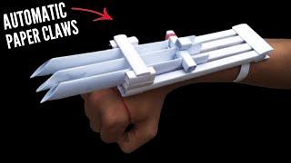 How to Make Wolverine Claws with Paper  How to make X-men claws 