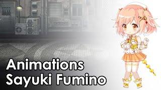 Sayuki Fumino - Battle Animations