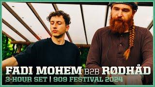 FADI MOHEM B2B RØDHÅD 3-HR SET at 909 FESTIVAL 2024  AMSTERDAM