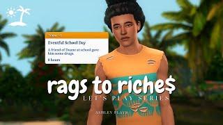 duanes eventful school day  the sims 4 rags to riches EP 8