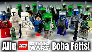 Manche auf 2 Stk weltweit limitiert Alle LEGO Boba Fett & Jango Fett Minifiguren  Star Wars