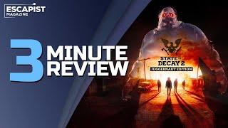 State of Decay 2 Juggernaut Edition  Review in 3 Minutes