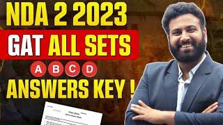 Check Your NDA 2 2023 Marks  Most Accurate NDA GAT Answer Key  NDA Answer Key Learn With Sumit