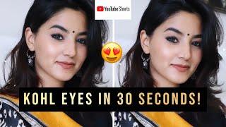 KOHL EYES IN 30 seconds #Shorts